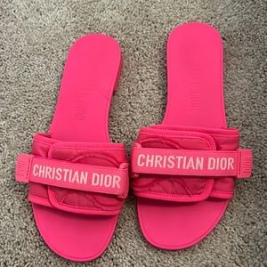 Dior revolution slides rubber